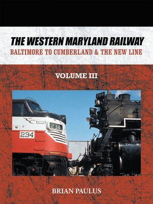 cover image of The Western Maryland Railway